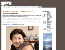 Tablet Screenshot of laymansfoundation.org